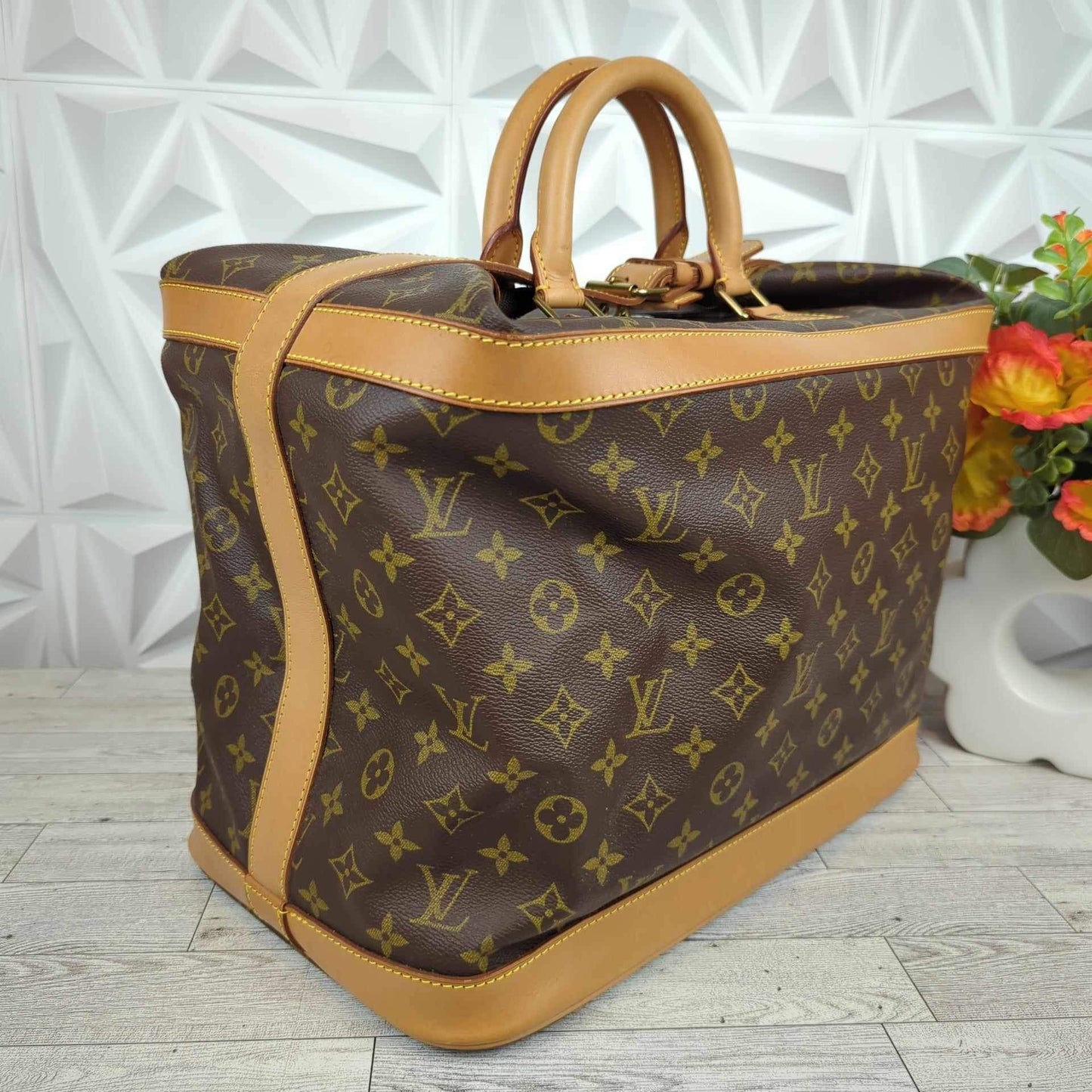 Louis Vuitton Monogram Canvas Cruiser 40 Travel Bag