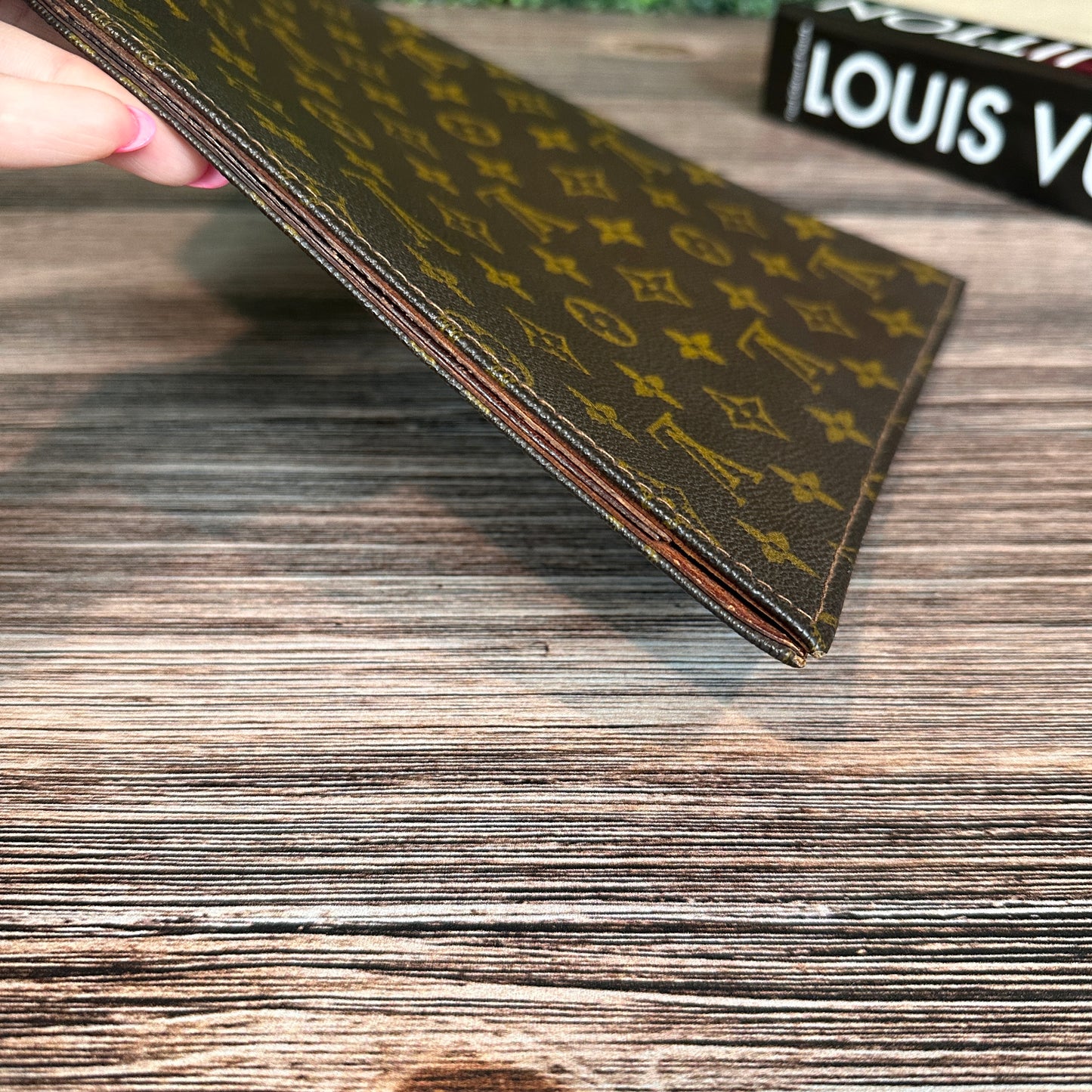 Louis Vuitton Vintage Monogram Notepad Holder