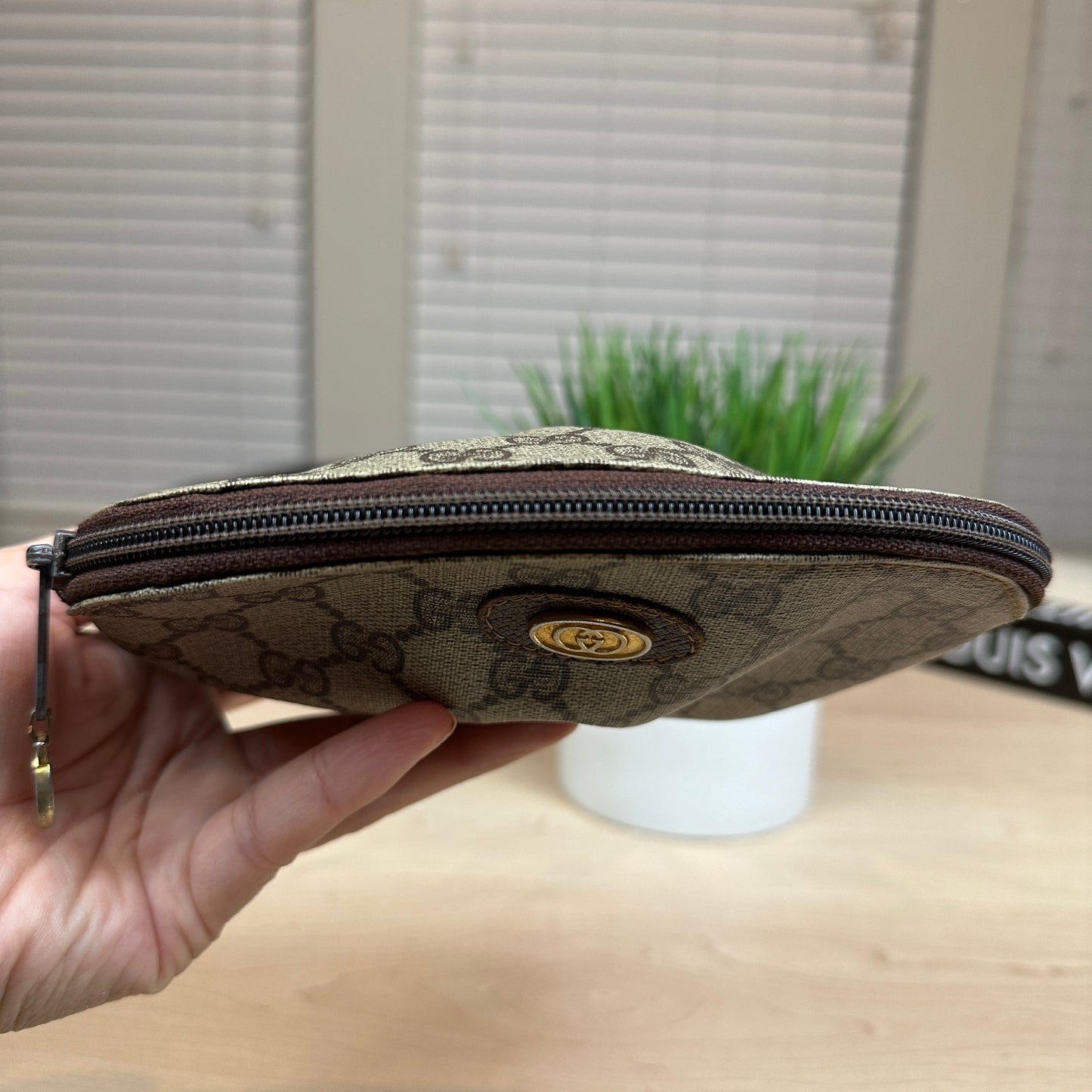 Gucci Vintage Makeup Pouch