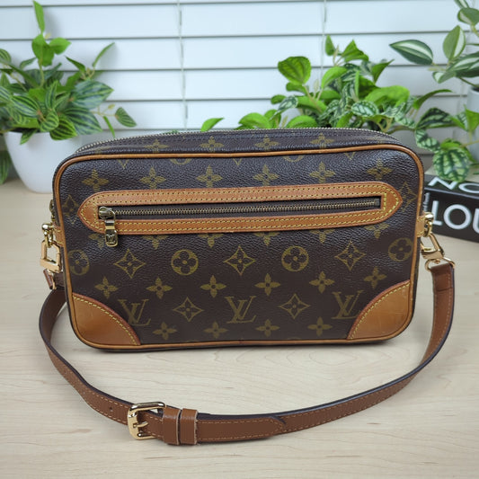 Louis Vuitton Marly Dragonne PM Converted Crossbody Bag