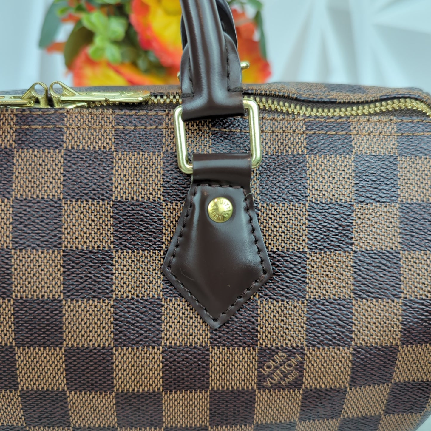 Louis Vuitton Damier Ebene Speedy Bandouliere 30