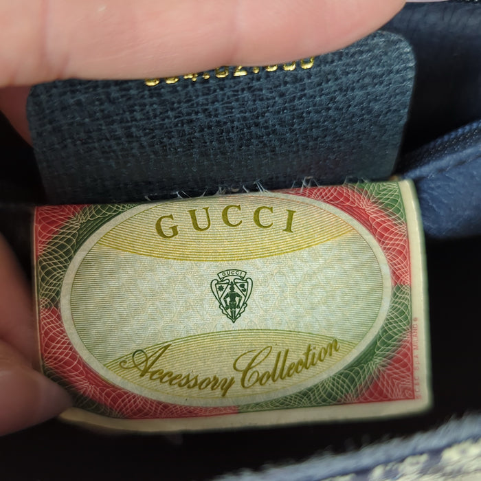 Gucci Navy Supreme Shoulder Bag