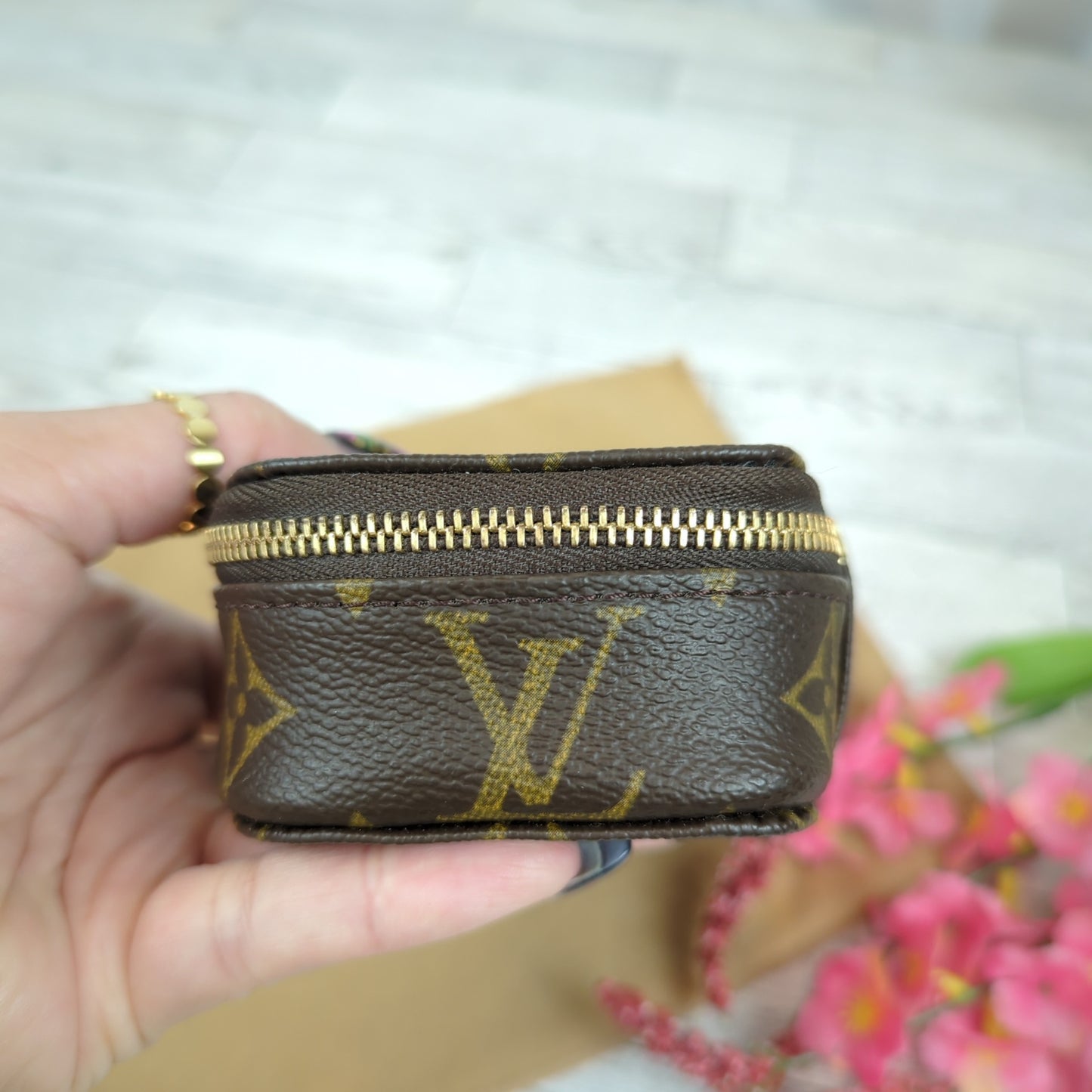 Louis Vuitton Poche Monte-Carlo PM Jewelry Case