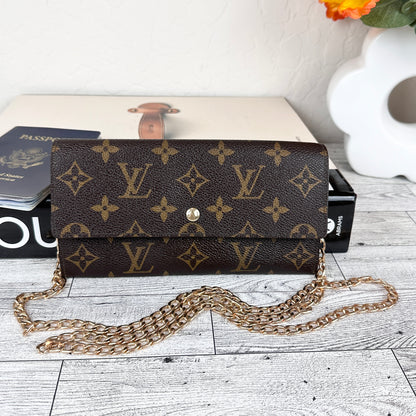 Louis Vuitton Vintage Monogram Sarah Wallet