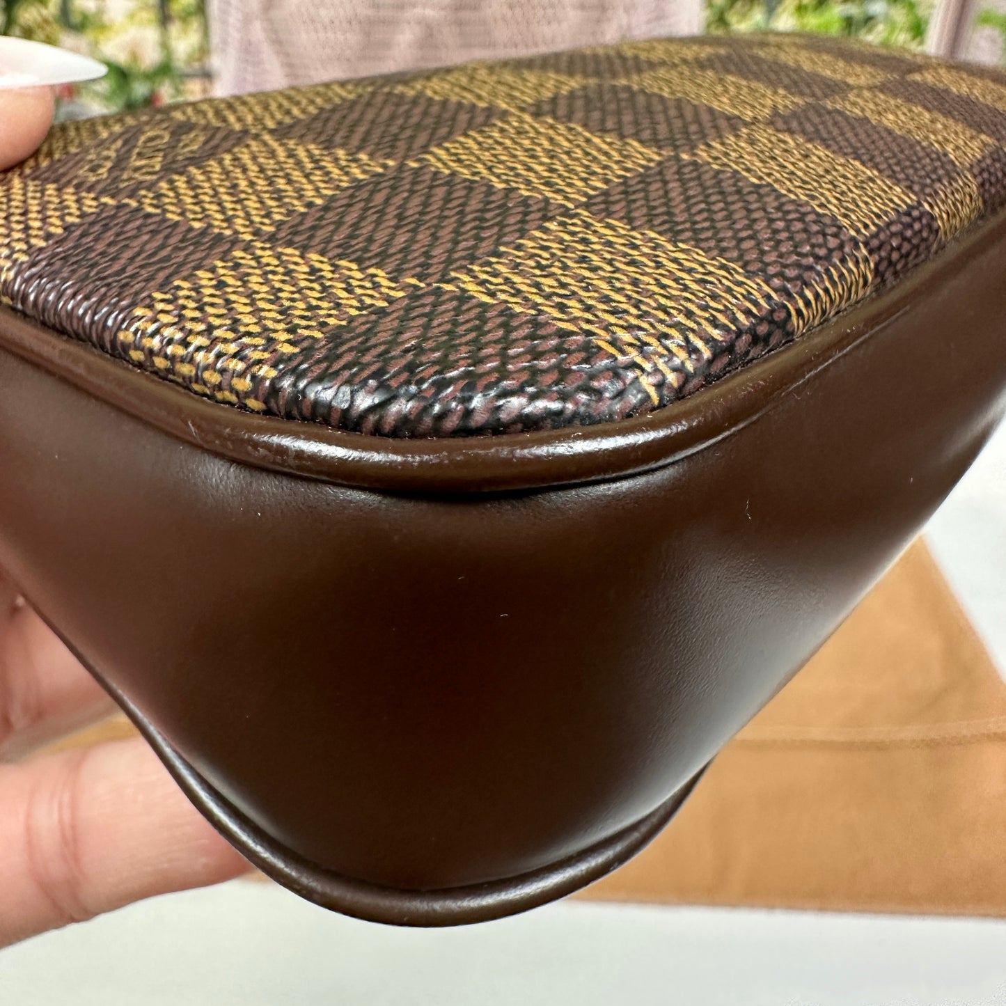 Louis Vuitton Damier Ebene Navona Pochette Accessories