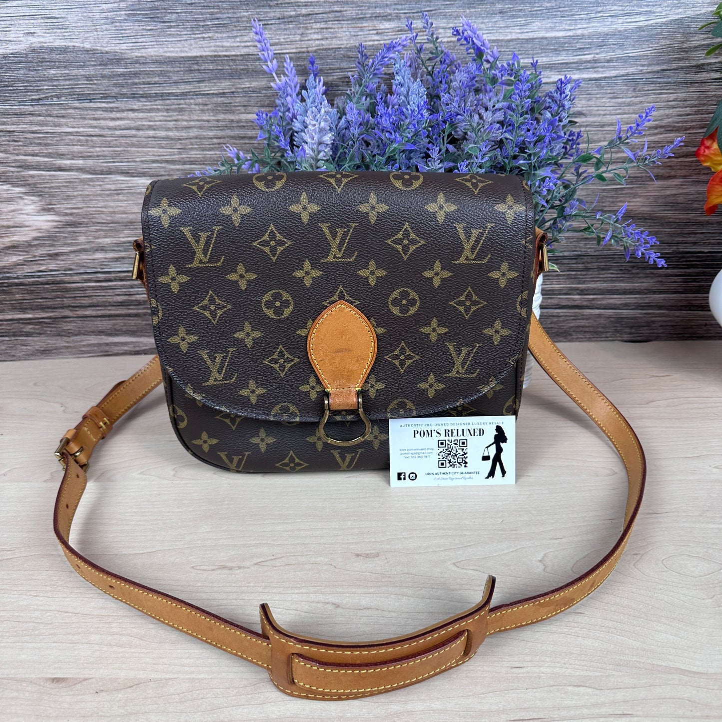 Louis Vuitton Saint Cloud GM Monogram Crossbody