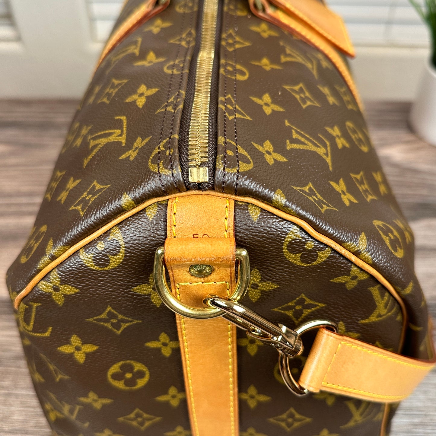 Louis Vuitton Monogram Keepall 50 Bandouliere