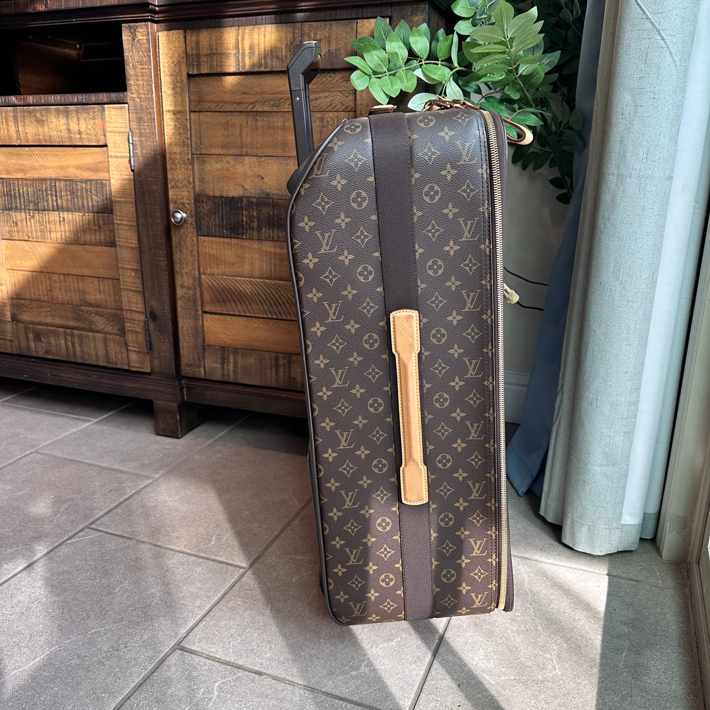 Louis Vuitton Pegase 65 Monogram Rolling Suitcase