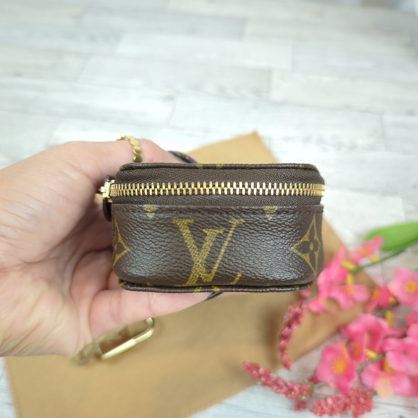 Louis Vuitton Poche Monte-Carlo PM Jewelry Case