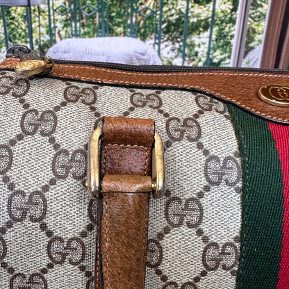 Gucci Vintage Ophidia Boston Bag