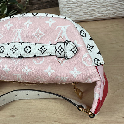 Louis Vuitton Monogram Giant Bumbag Rouge