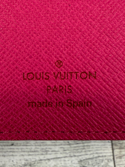 Louis Vuitton Insolite Black Multicolor Monogram Wallet in Grenade Pink