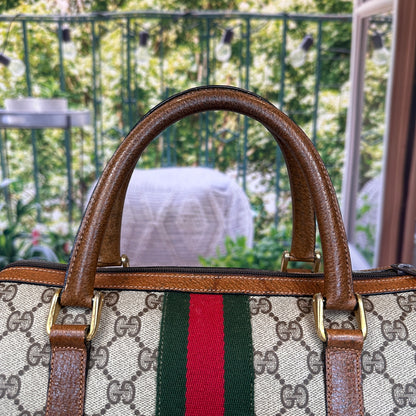 Gucci Vintage Ophidia Boston Bag