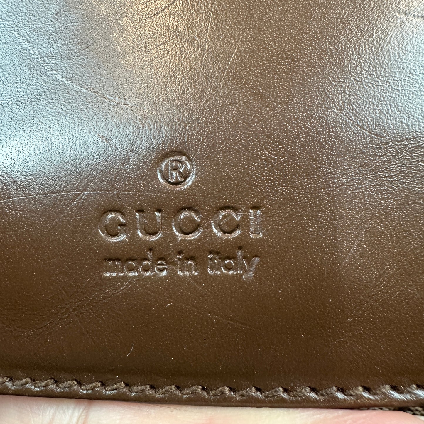 Gucci GG Canvas Belt Bag Brown