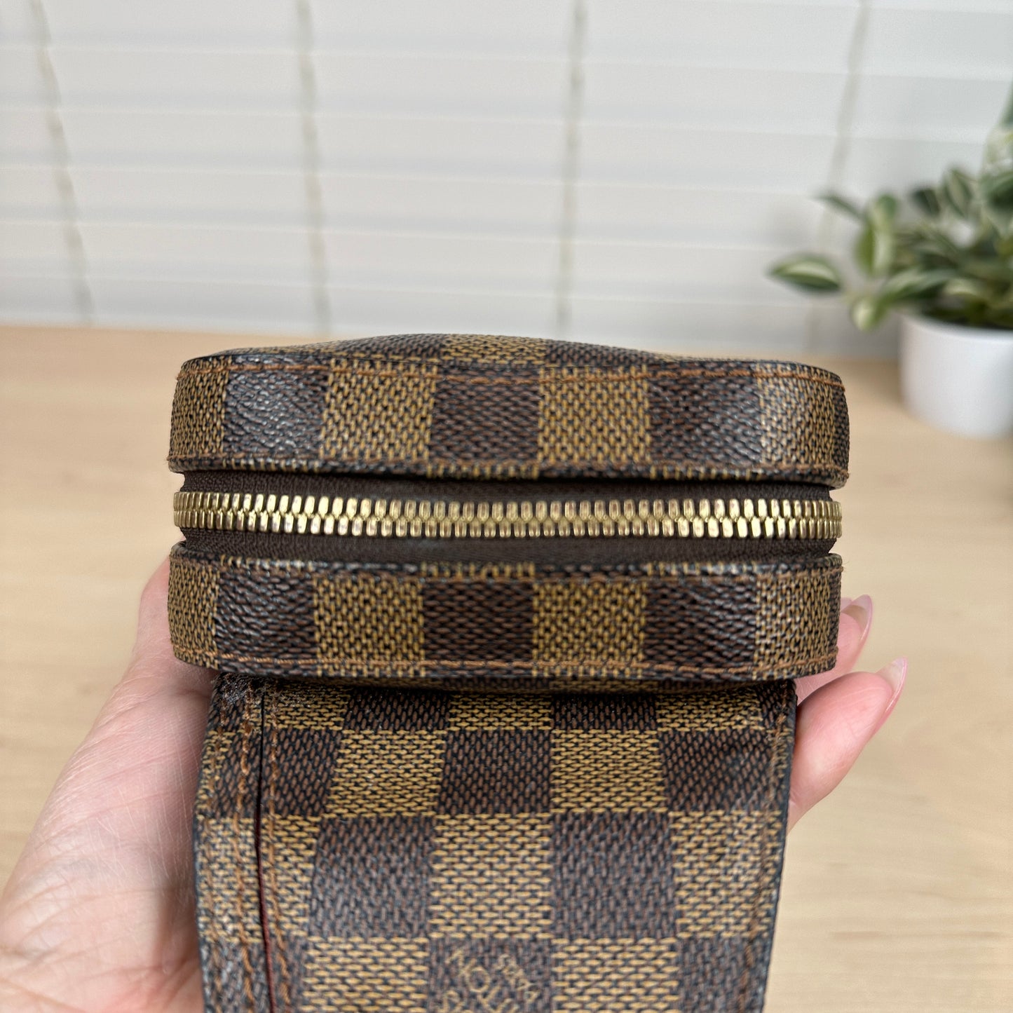 Louis Vuitton Geronimos Damier Ebene Sling Bag