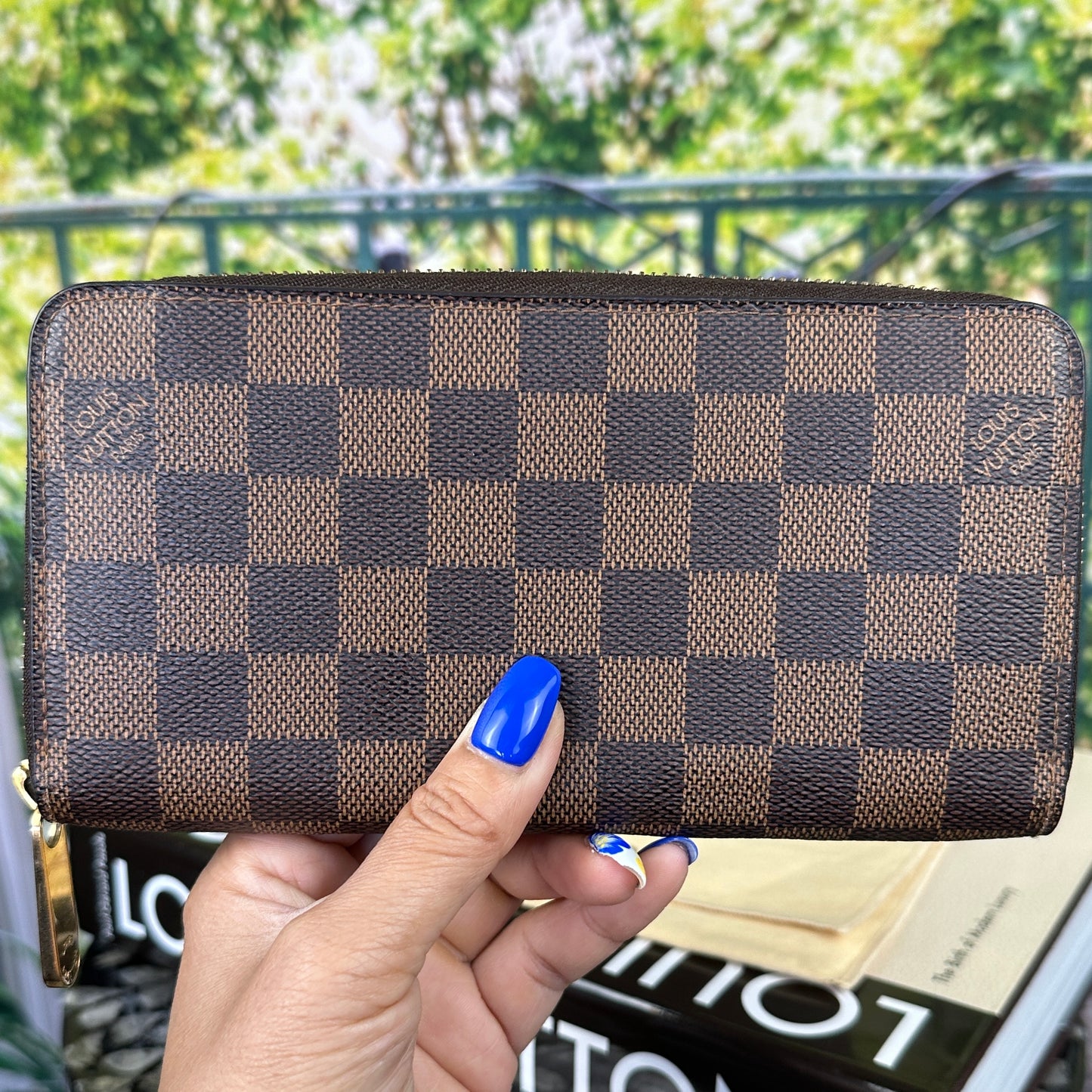 Louis Vuitton Damier Zippy Wallet