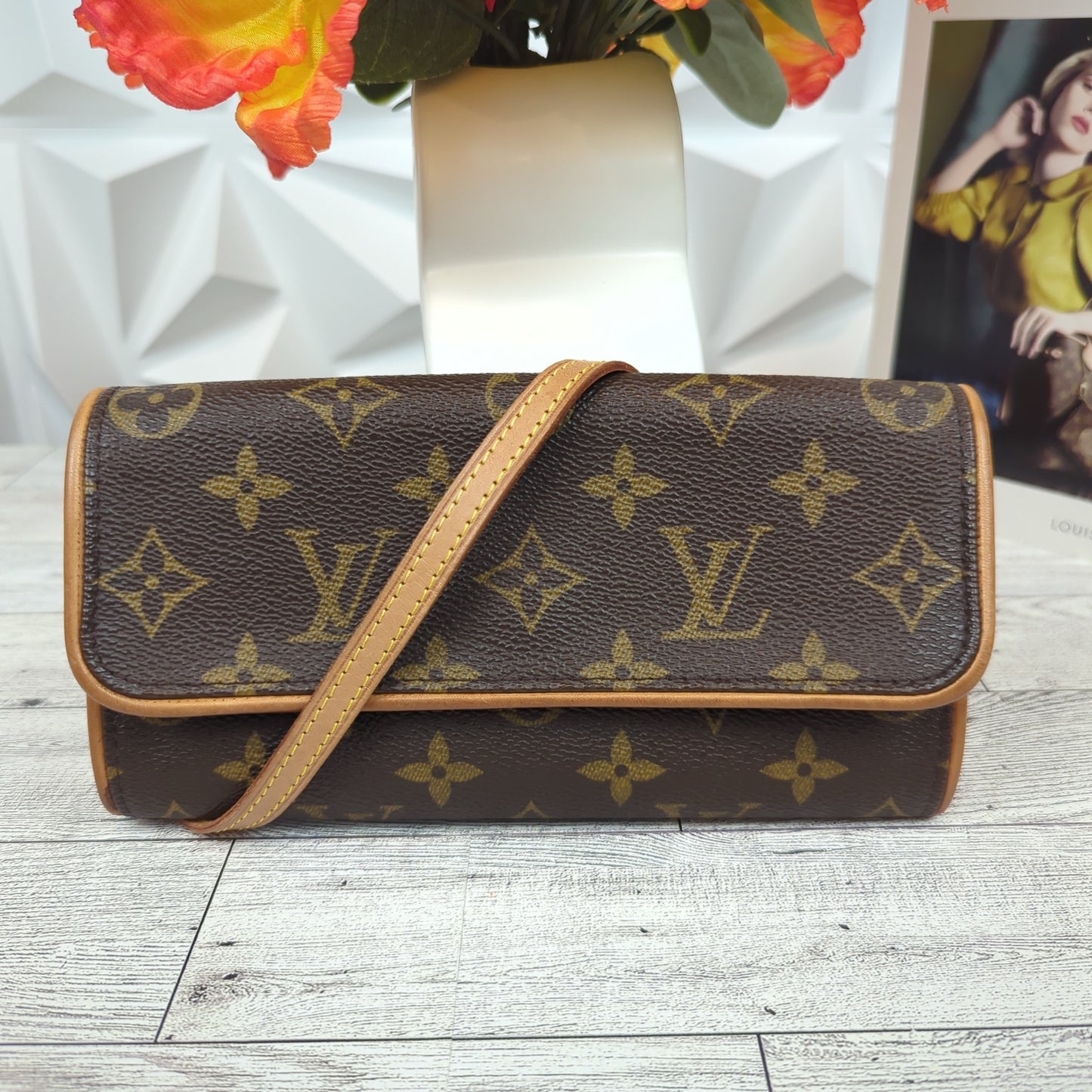 Louis Vuitton Monogram Canvas Pochette Twin PM