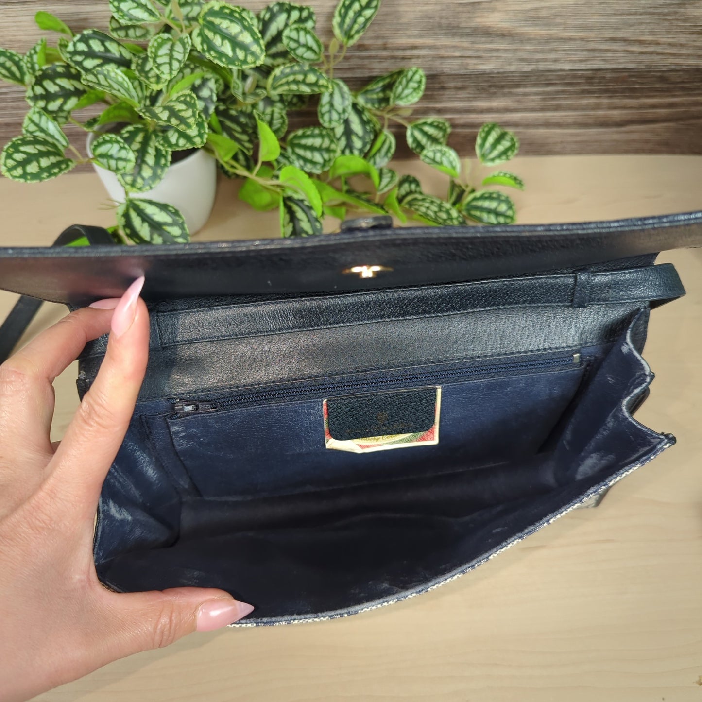 Gucci Navy Supreme Shoulder Bag