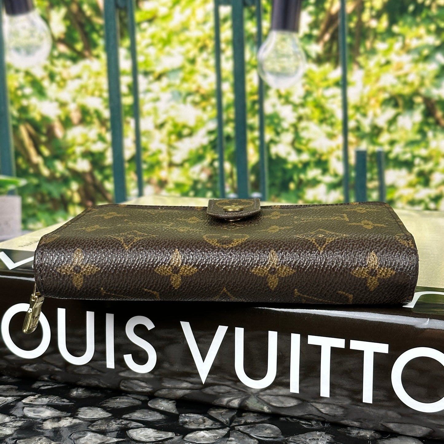 Louis Vuitton Monogram Porte Papiers Zip Wallet