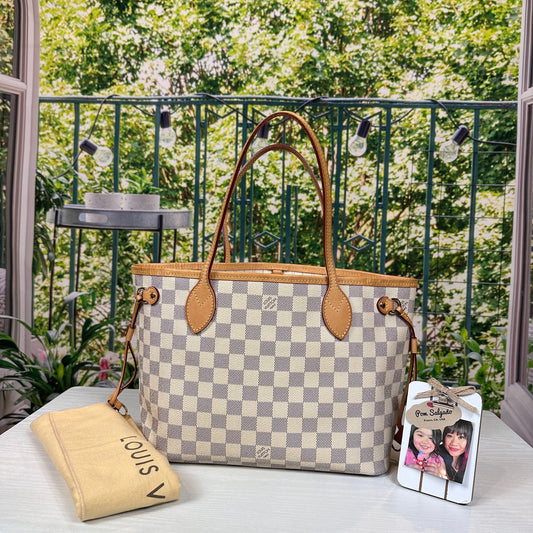 Louis Vuitton Azur Neverfull PM