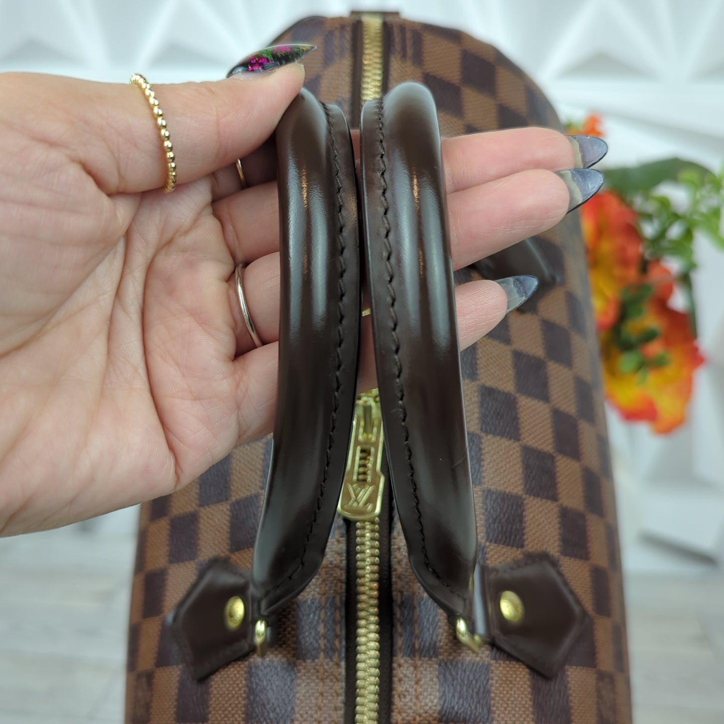 Louis Vuitton Damier Ebene Speedy Bandouliere 30