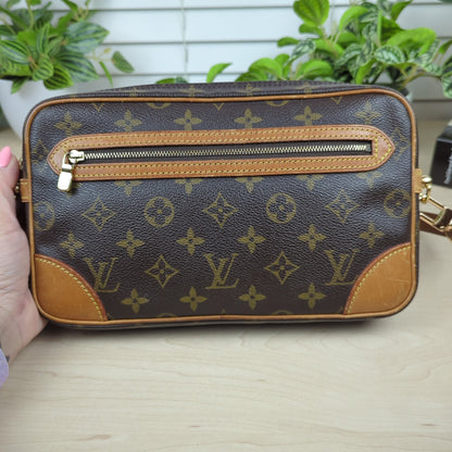 Louis Vuitton Marly Dragonne PM Converted Crossbody Bag