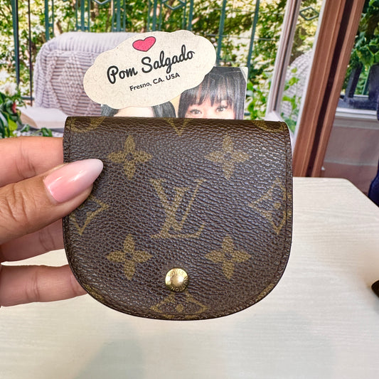 Louis Vuitton Monogram Porte-Monnaie Gousset Change Purse