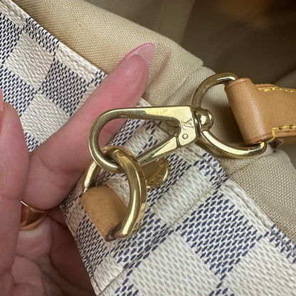 Louis Vuitton Damier Azur Soffi 2-Way Hobo Bag