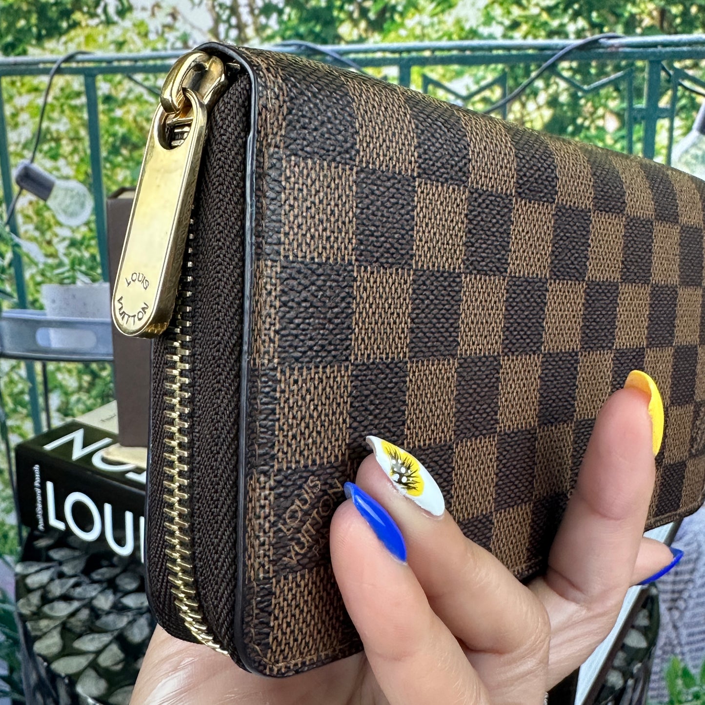 Louis Vuitton Damier Zippy Wallet