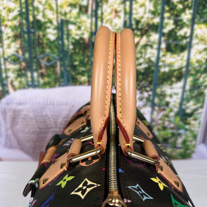 Louis Vuitton Limited Edition Murakami Black Multicolor Speedy 30