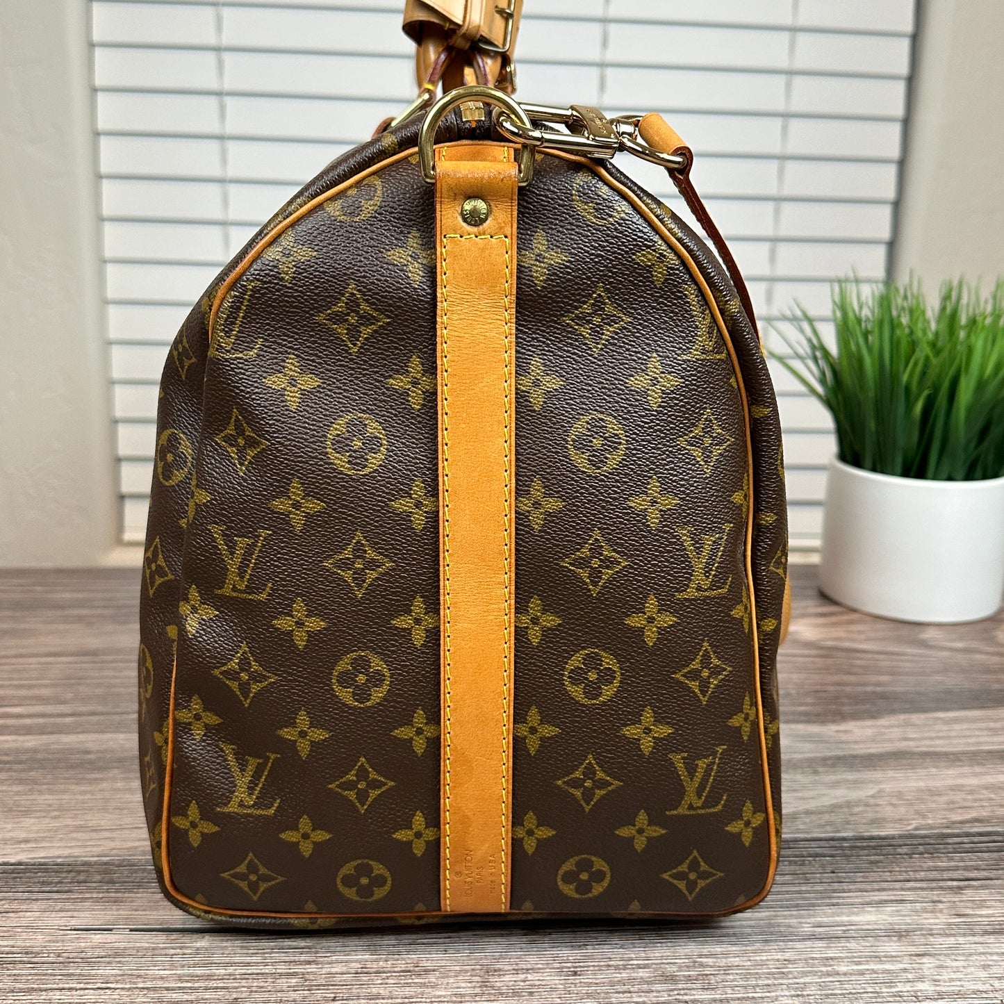 Louis Vuitton Monogram Keepall 50 Bandouliere