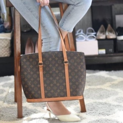 Monogram Canvas Babylone Tote Bag