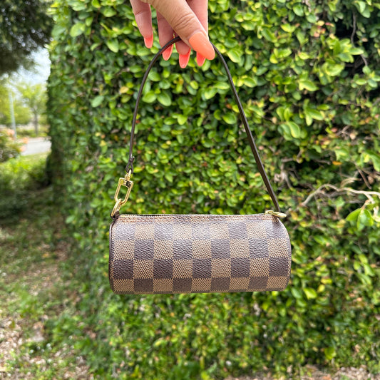 LOUIS VUITTON Mini Papillon Damier Ebene