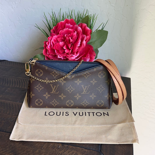 Louis Vuitton Pallas Clutch Infini Blue