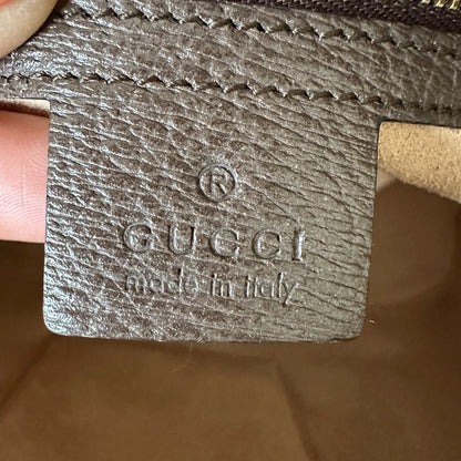 Gucci Ophidia Supreme Monogram Web Top Handle Medium Dome Bag