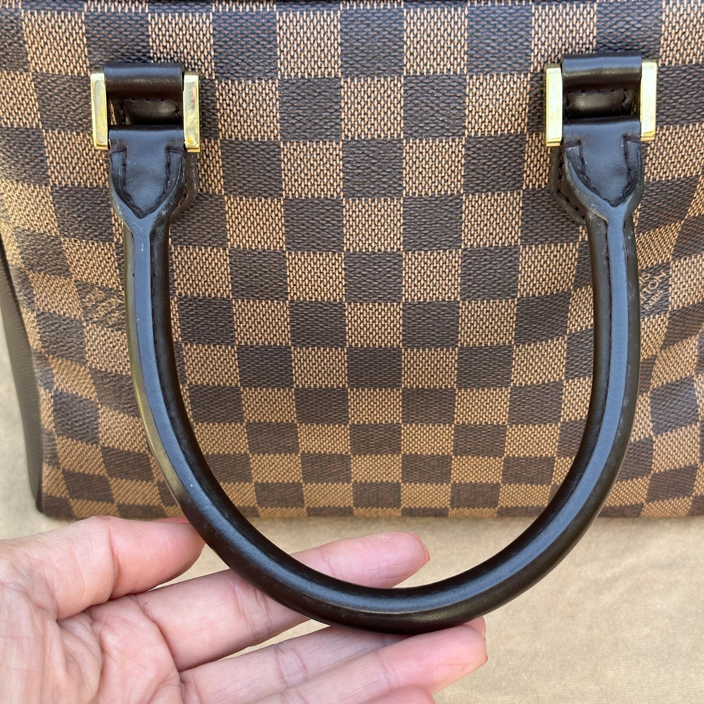 LOUIS VUITTON Damier Ebene Brera