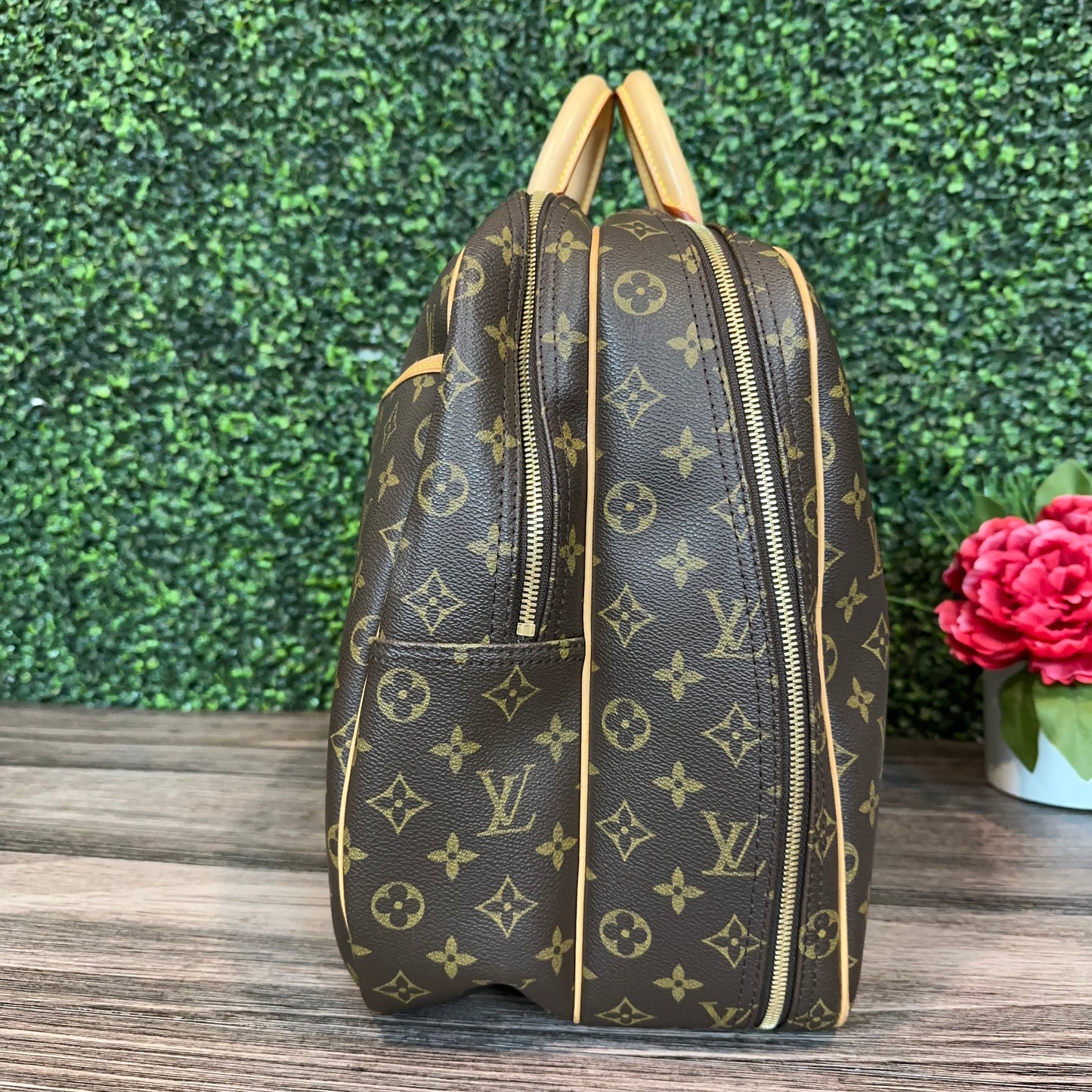 Louis Vuitton Monogram Canvas Alize 24 Heures Soft Suitcase