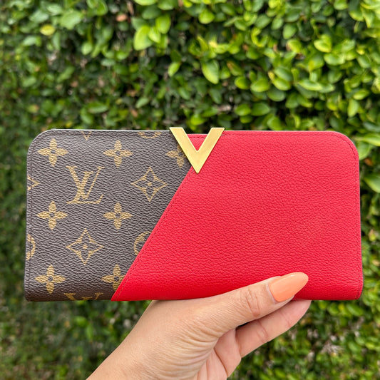 Louis Vuitton Limited Edition Kimono Wallet Monogram Cerise