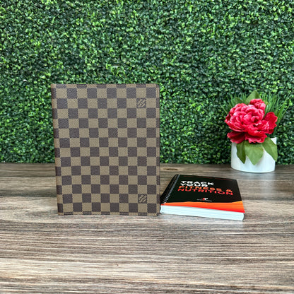 Louis Vuitton Damier Ebene Desk Agenda