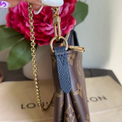 Louis Vuitton Pallas Clutch Infini Blue