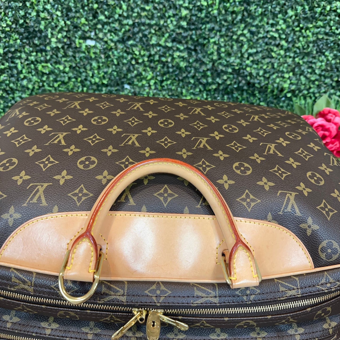 Louis Vuitton Monogram Canvas Alize 24 Heures Soft Suitcase