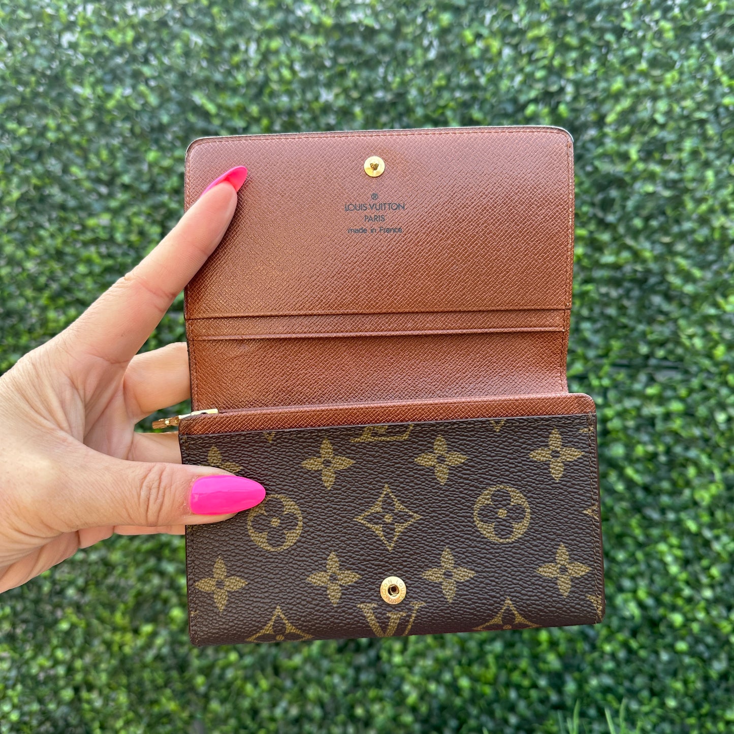 Louis Vuitton Porte-Monnaie Tresor Wallet Monogram