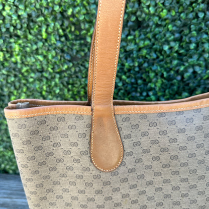 Gucci Vintage Web Sherry Line Micro GG Tote