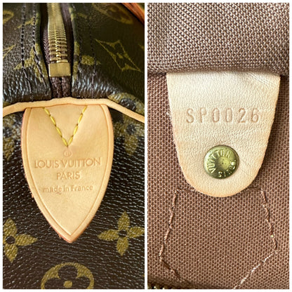 LOUIS VUITTON MONOGRAM CANVAS SPEEDY 30