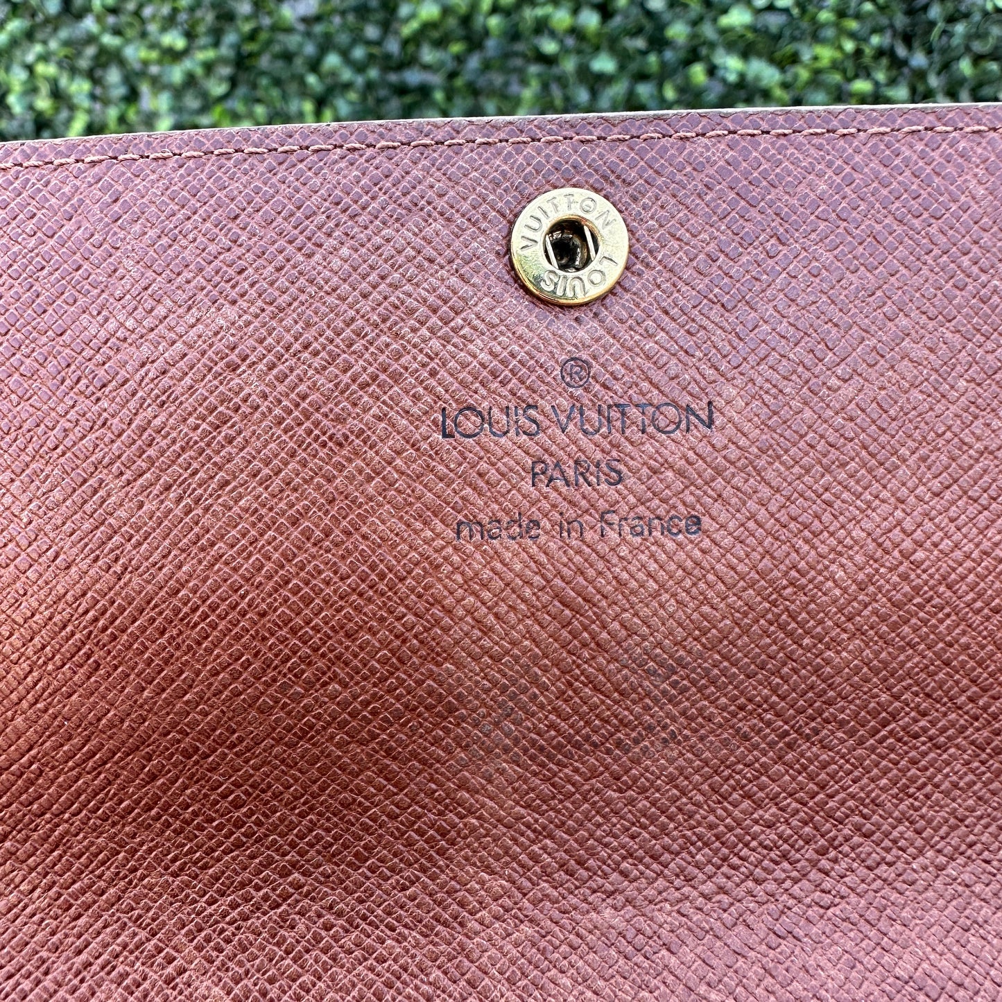 Louis Vuitton Vintage Sarah Wallet Monogram