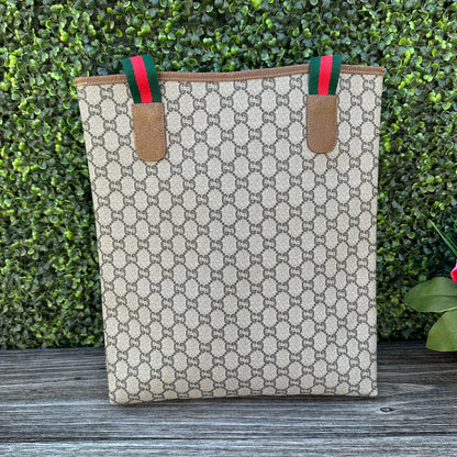 Gucci Plus Vintage Tote With Pouch