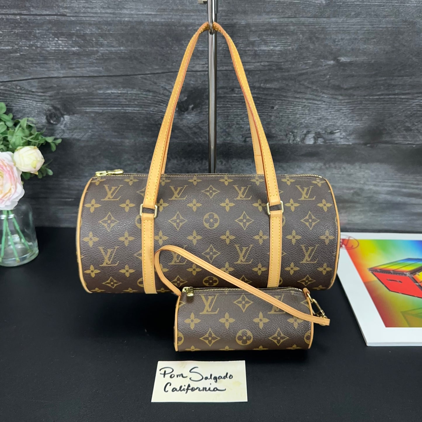 LOUIS VUITTON Mini Papillon Monogram