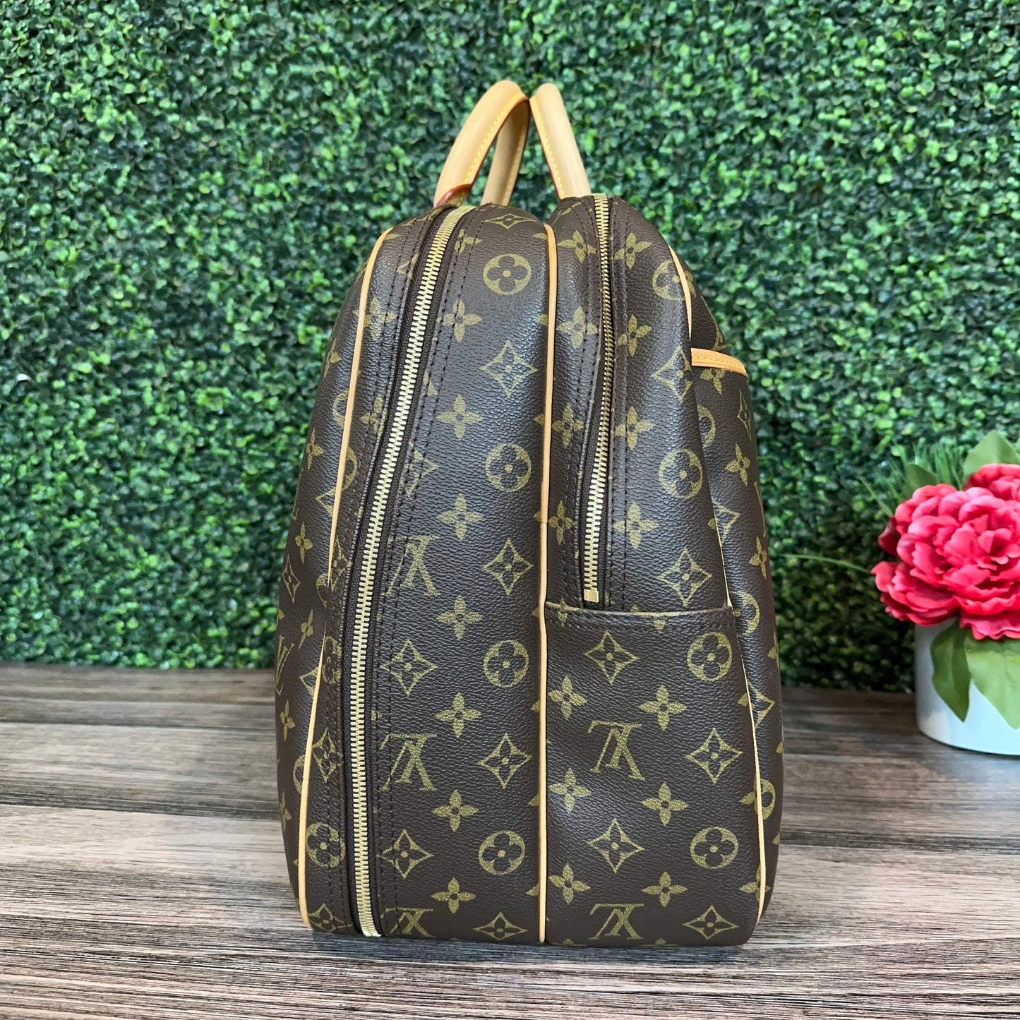 Louis Vuitton Monogram Canvas Alize 24 Heures Soft Suitcase