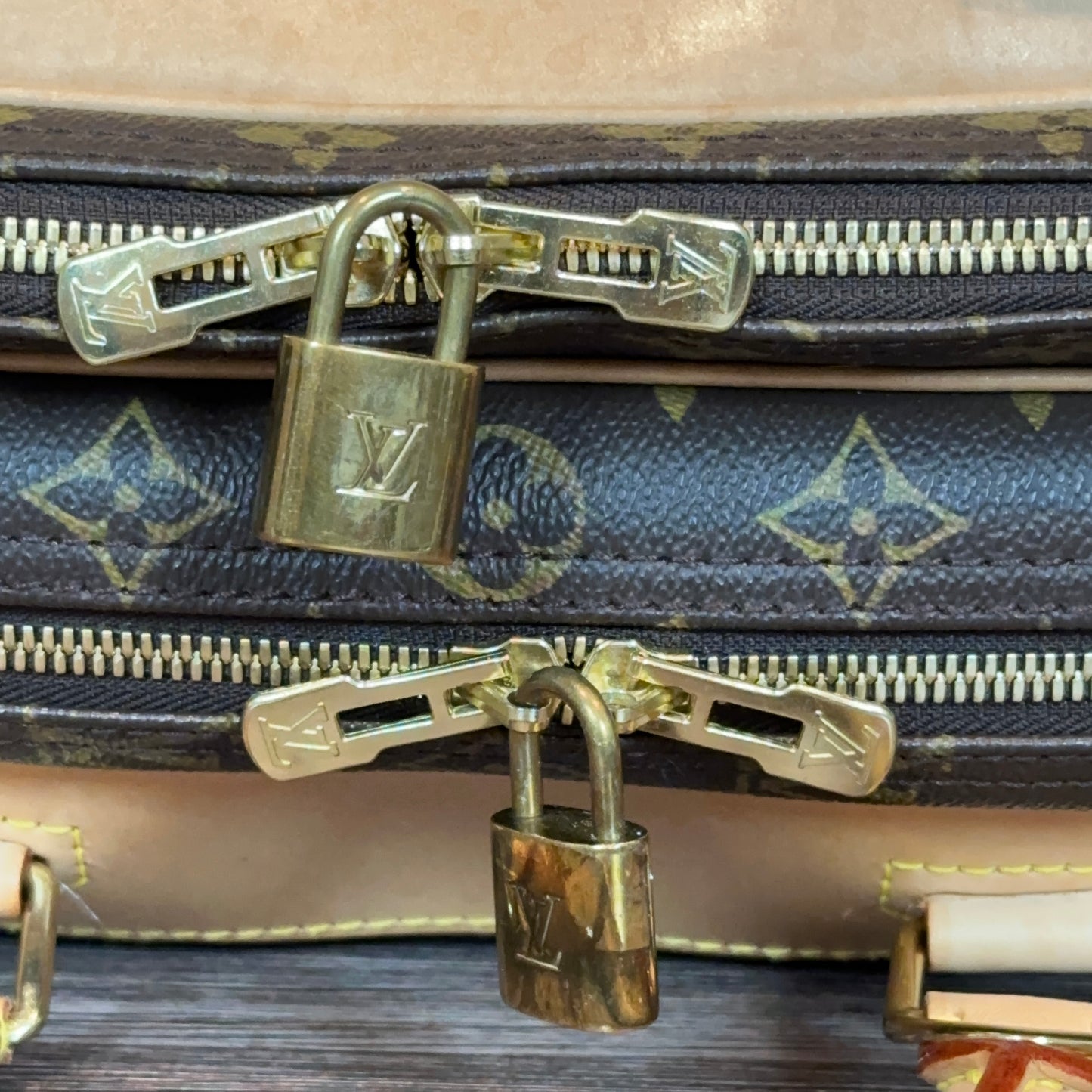 Louis Vuitton Monogram Canvas Alize 24 Heures Soft Suitcase