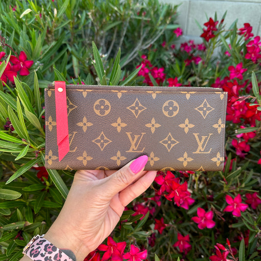 Louis Vuitton Adele Wallet Monogram Canvas